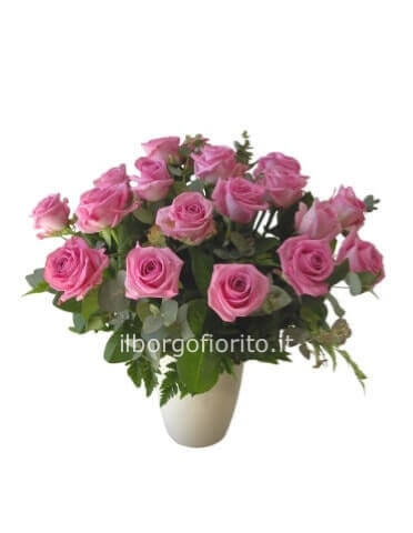 Bouquet di roselline rosa