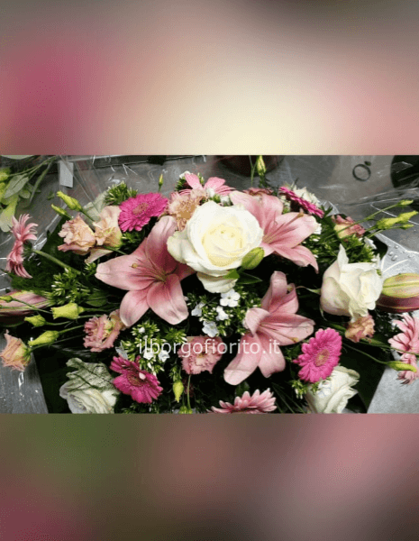 Mazzo di lilium assortiti.